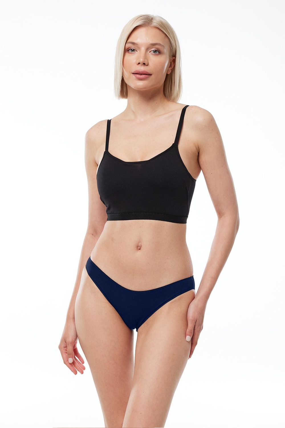DFN Kadın 2 li Paket Modal Düşük Bel Slip Külot 183 - Görsel 20