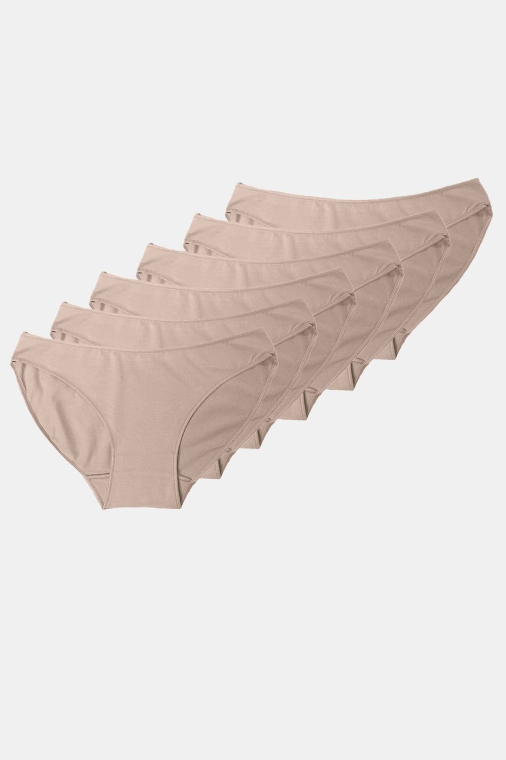 DFN Kadın 6 lı Paket Modal Düşük Bel Slip Külot - Görsel 18