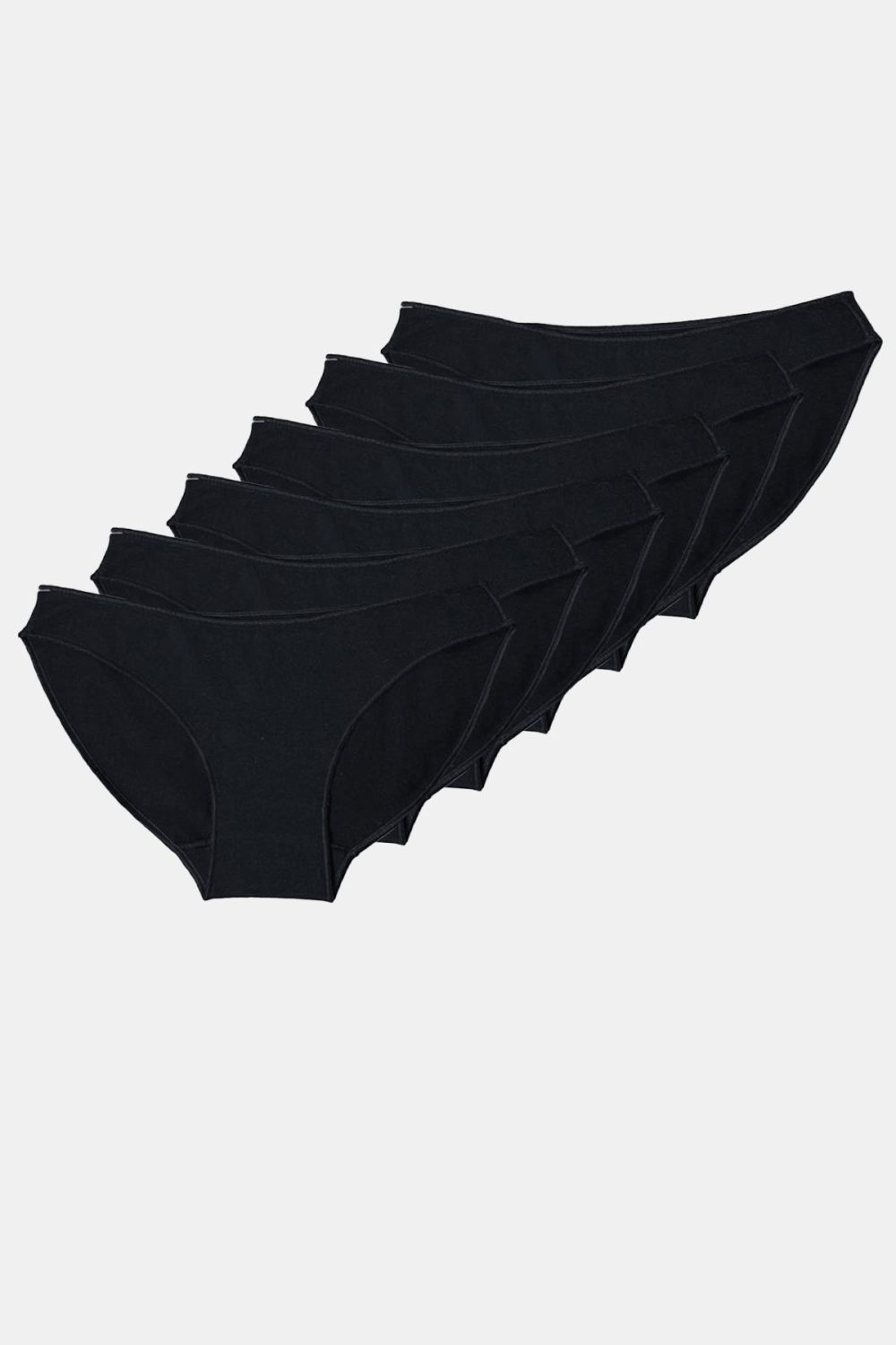 DFN Kadın 6 lı Paket Modal Düşük Bel Slip Külot - Görsel 21