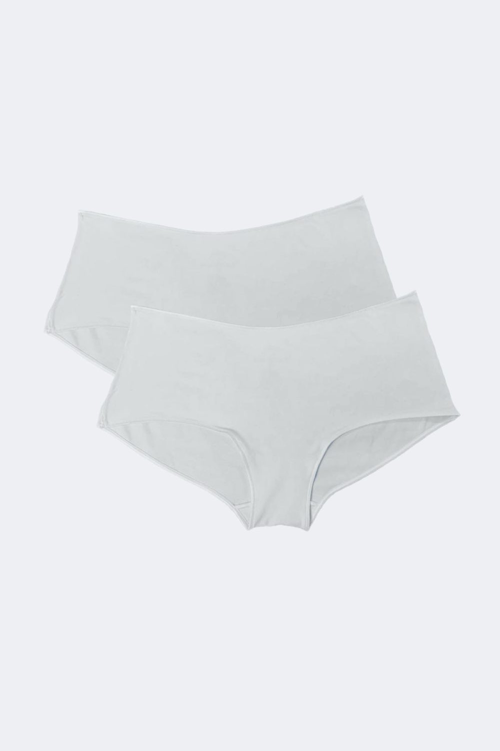 DFN Kadın Ekru 2 li Paket Geniş Kenarlı Modal Slip Külot 1126 - Görsel 4