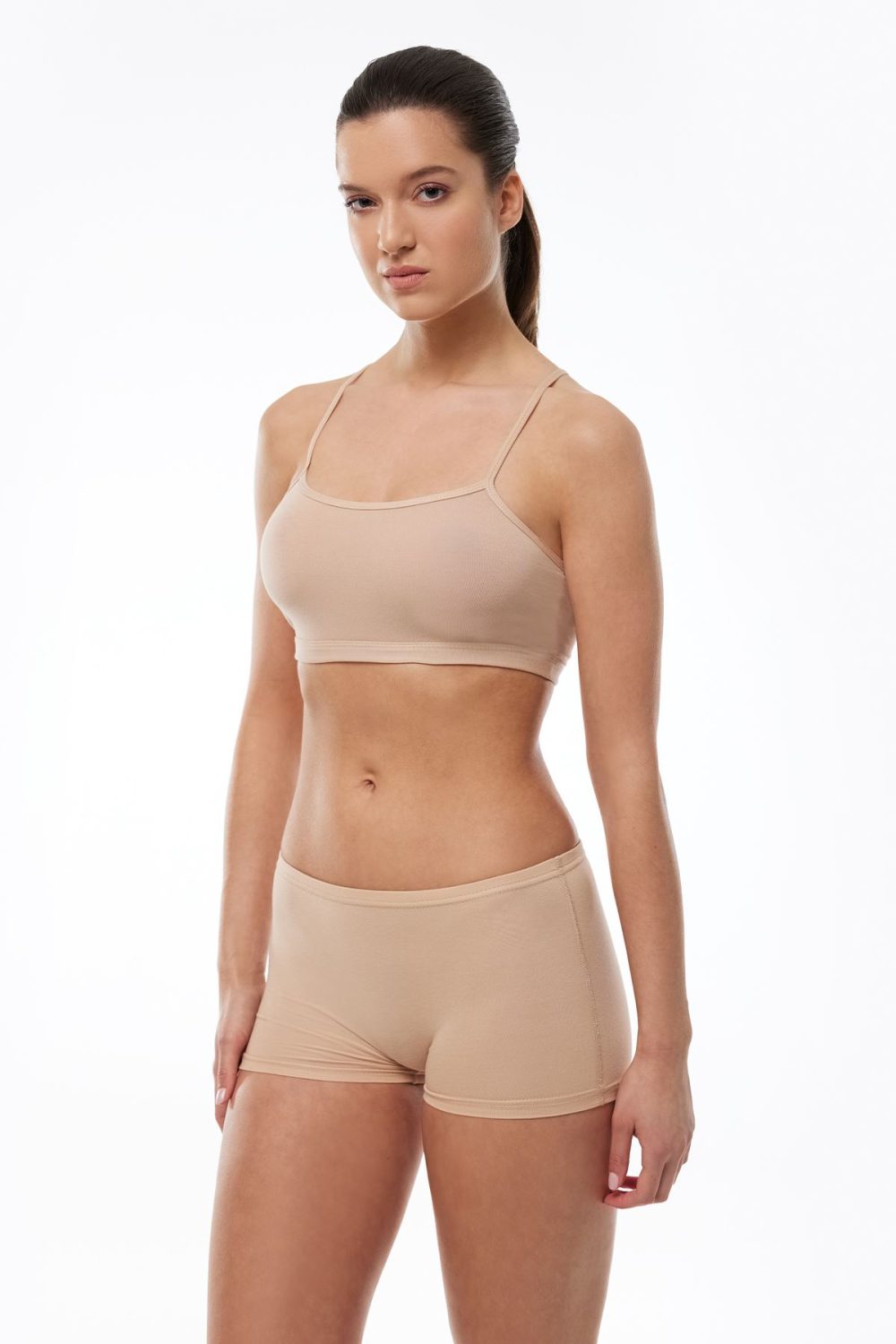 DFN Kadın Ten Modal Boxer 109