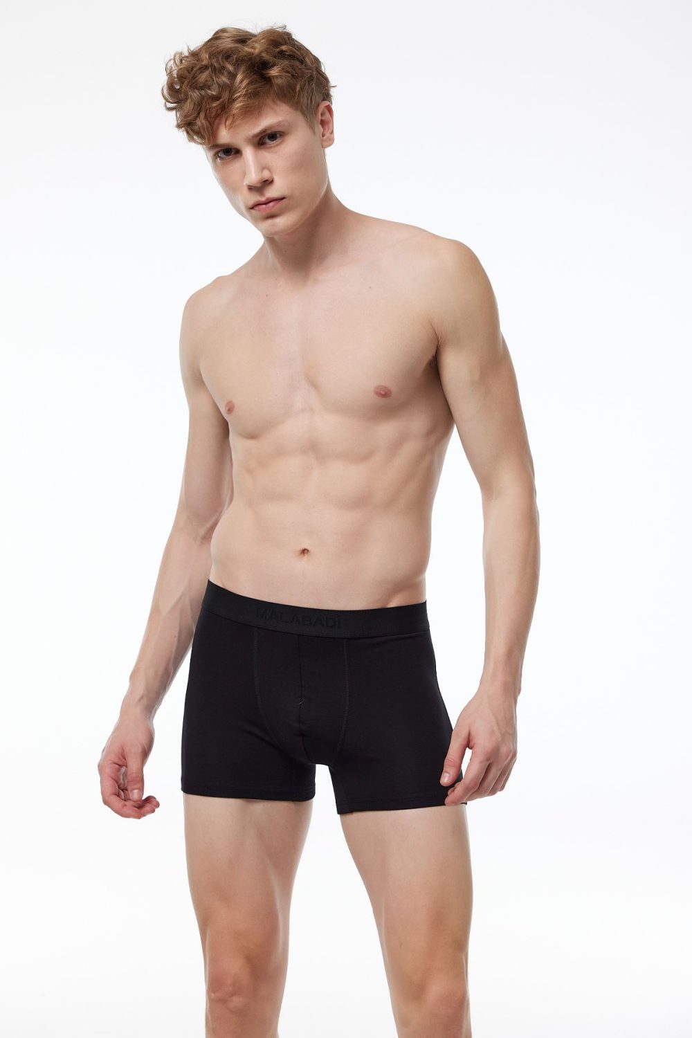 DFN Erkek Siyah 5 li Paket Milan Modal Boxer 014 - Görsel 4