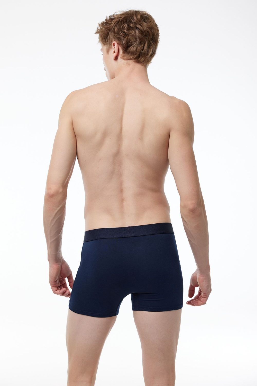 DFN Erkek Lacivert 5 li Paket Milan Modal Boxer 014 - Görsel 3