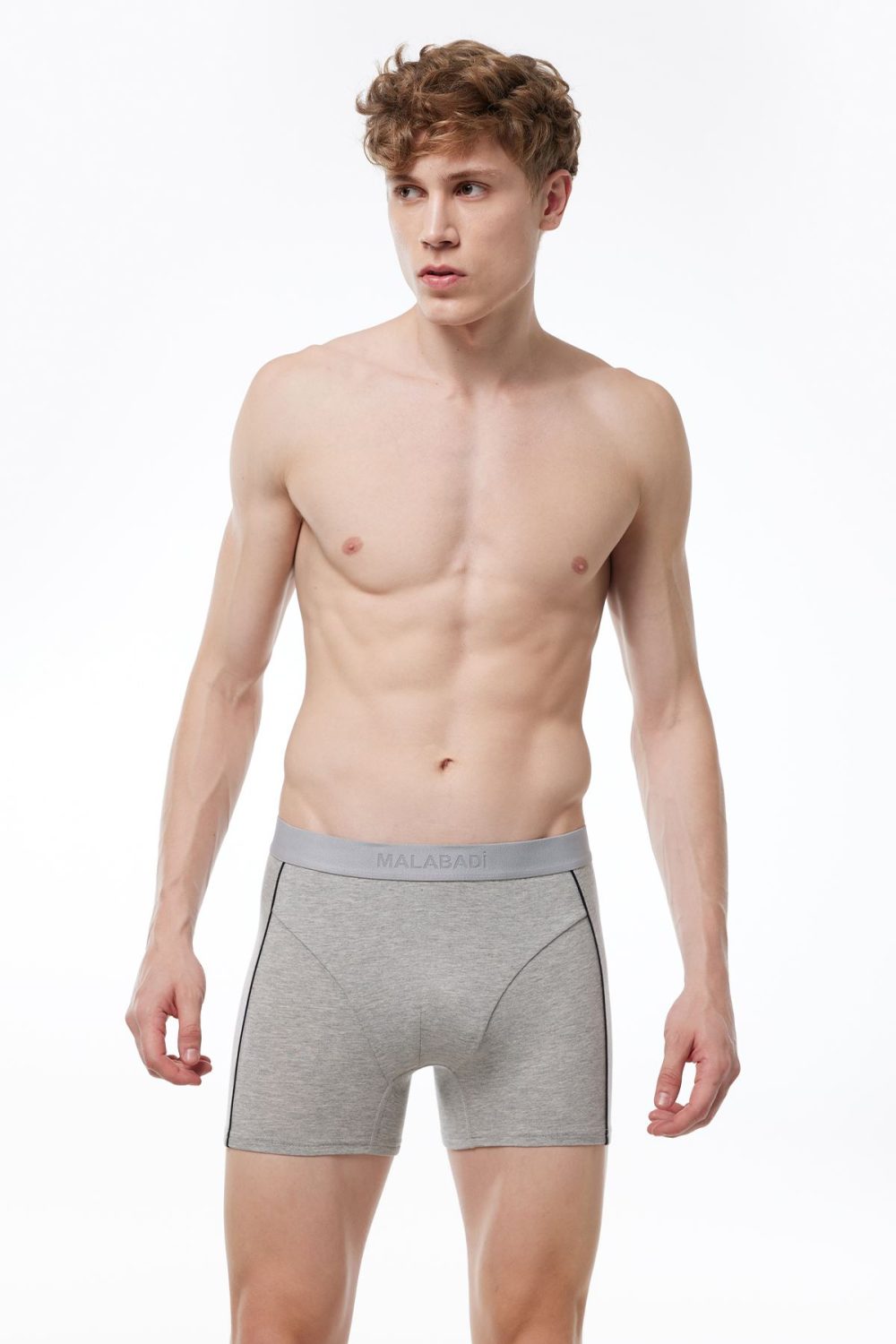 DFN Erkek 5 Li Paket Biyeli Modal Boxer 5MB017 - Görsel 3