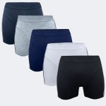 DFN Erkek 5 Li Paket Biyeli Modal Boxer 5MB017