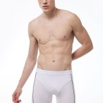 DFN Erkek Beyaz Biyeli Modal Boxer 017