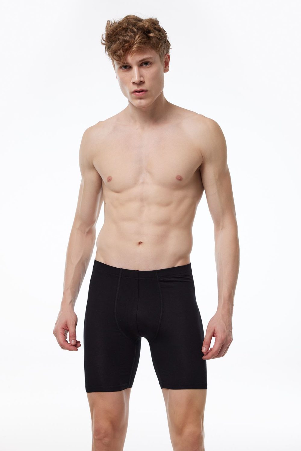 DFN Erkek Siyah Uzun Paçalı Modal Boxer 018