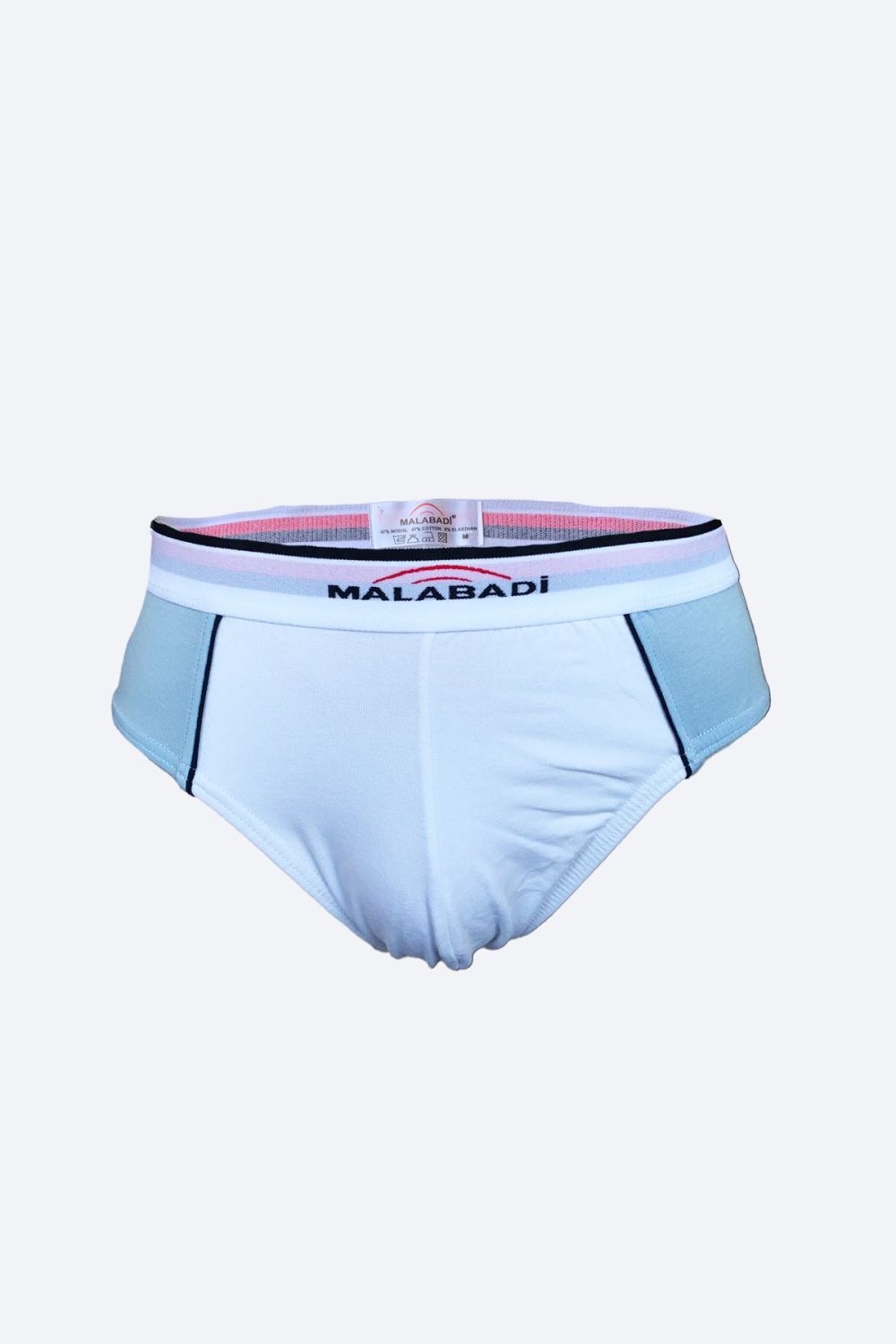 DFN Erkek Beyaz - Mavi Modal Slip 049