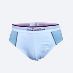 DFN Erkek Beyaz - Mavi Modal Slip 049