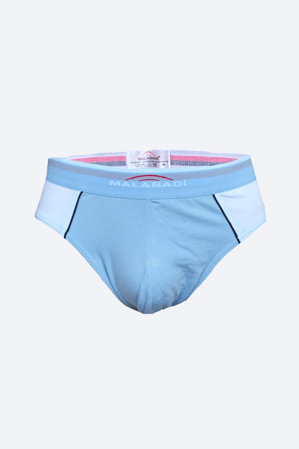 DFN Erkek Mavi - Beyaz Modal Slip 049