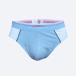 DFN Erkek Mavi - Beyaz Modal Slip 049