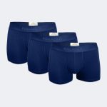 DFN Erkek 3 Adet Lacivert Modal Kısa Boxer 3M022