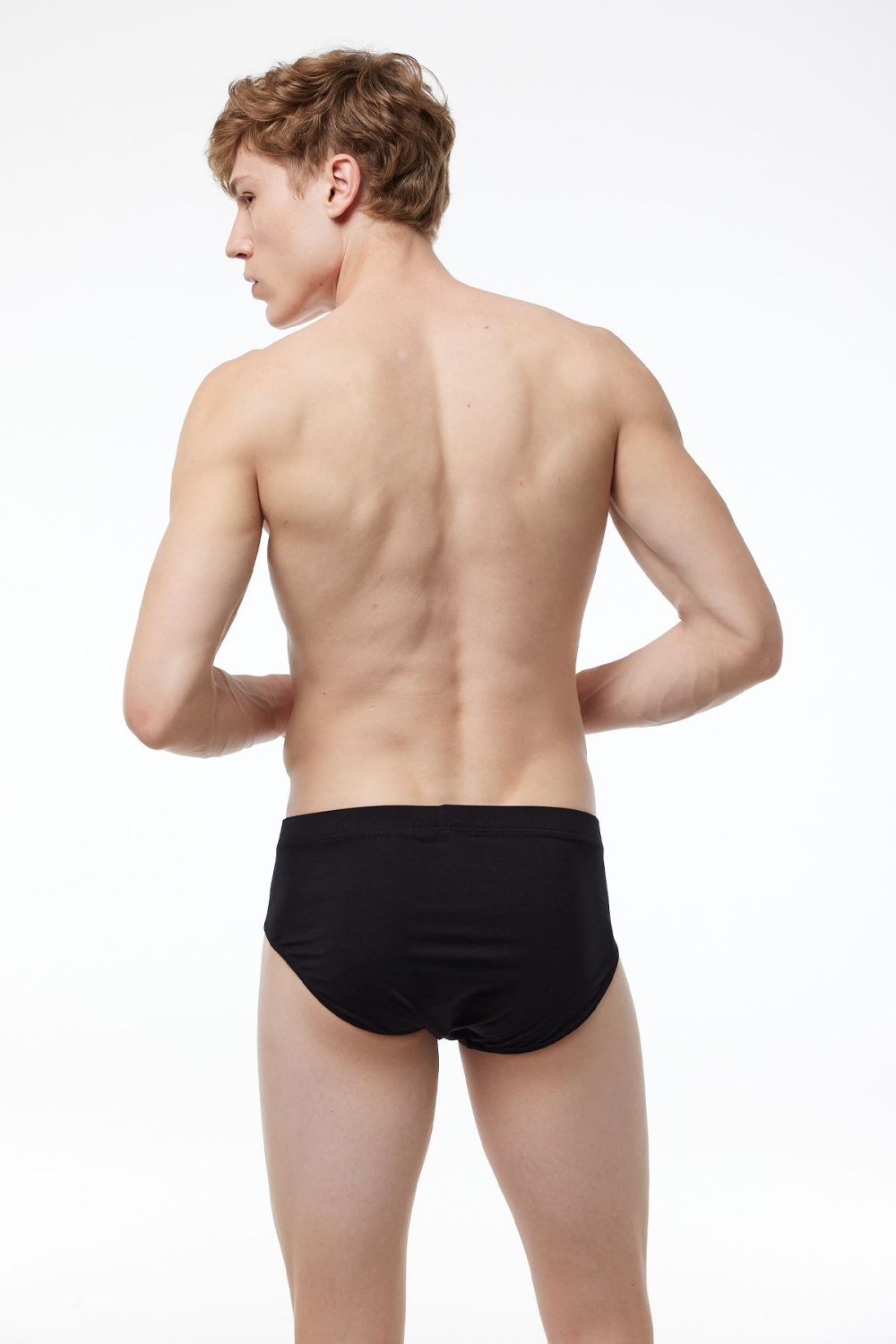 DFN Erkek Siyah Modal Slip Külot 053 - Görsel 3