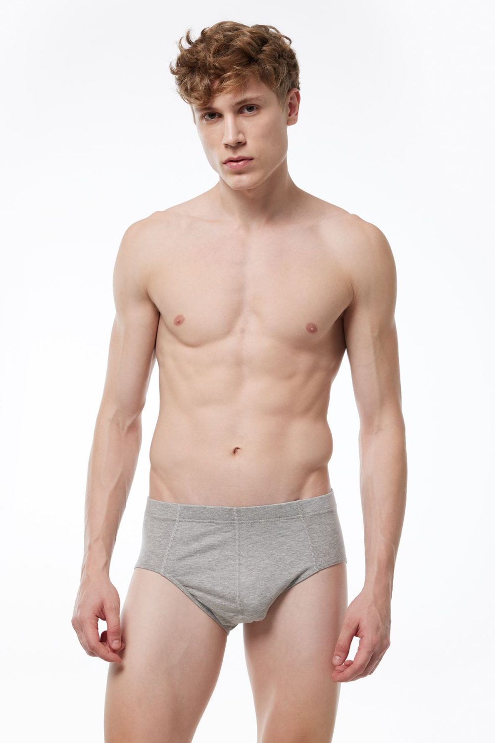 DFN Erkek Gri Modal Slip Külot 053
