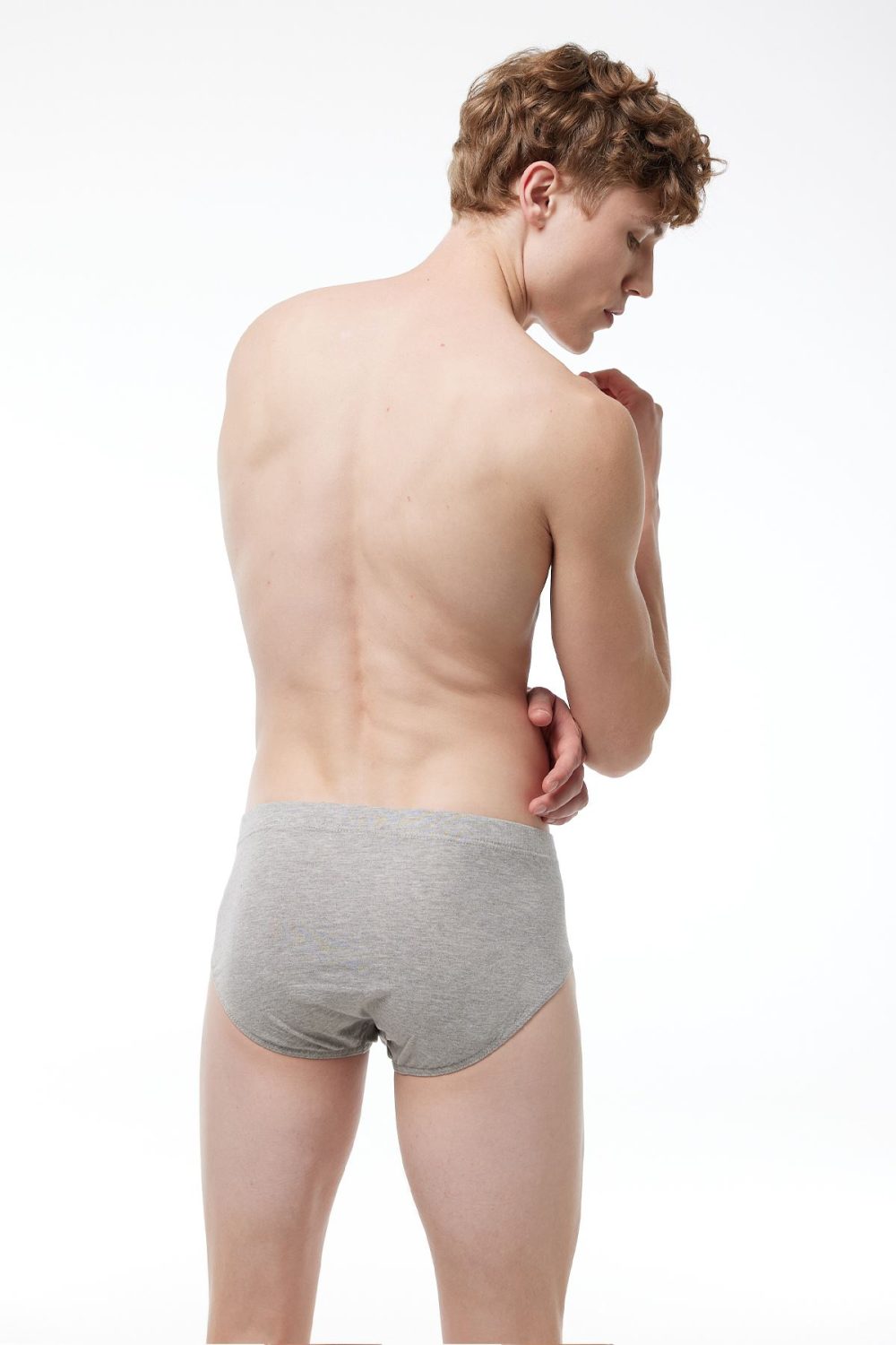 DFN Erkek Gri Modal Slip Külot 053 - Görsel 3