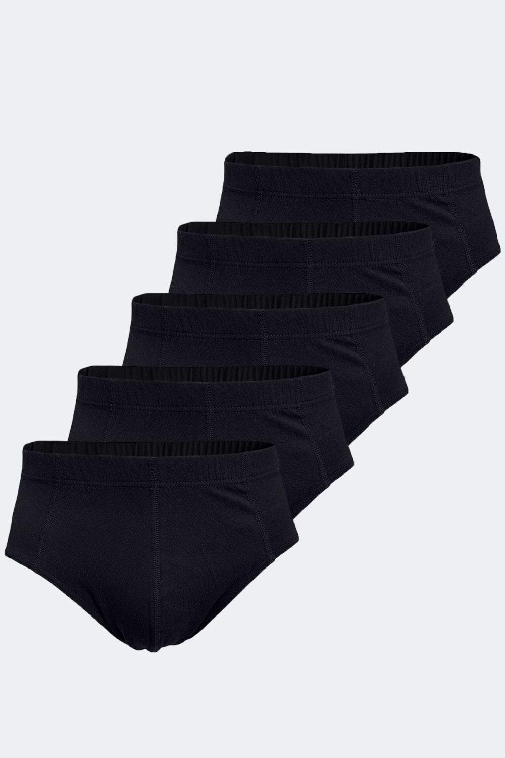 DFN Erkek Siyah 5 li Paket Modal Slip Külot 5M053