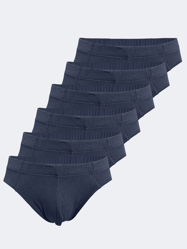 DFN Erkek Füme 6 lı Paket Modal Slip Külot 5M053