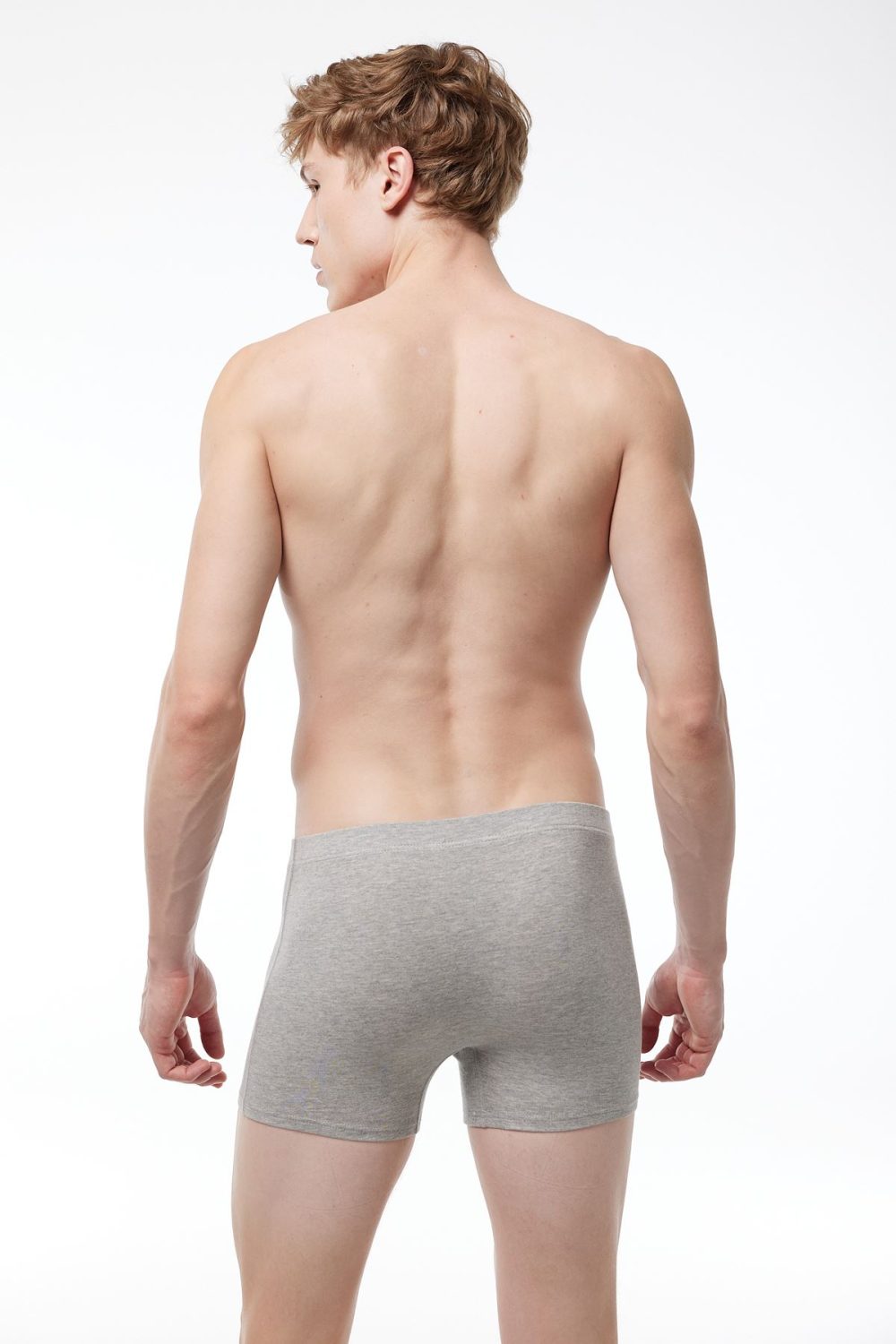 DFN Erkek Gri Modal Likralı Boxer 058 - Görsel 3