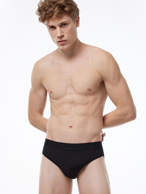 DFN Erkek Siyah Modal Slip Külot 080