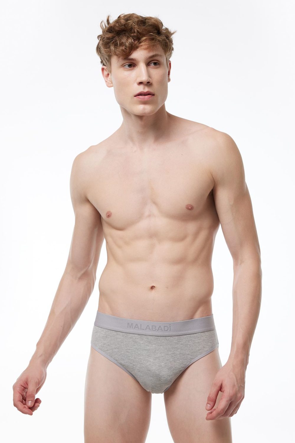 DFN Erkek Gri 5 li Paket Modal Slip Külot 5M080 - Görsel 2