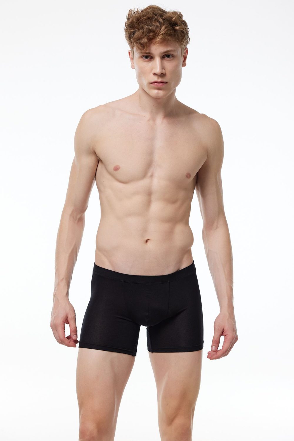 DFN Erkek Siyah Micro Modal Boxer 909 - Görsel 2