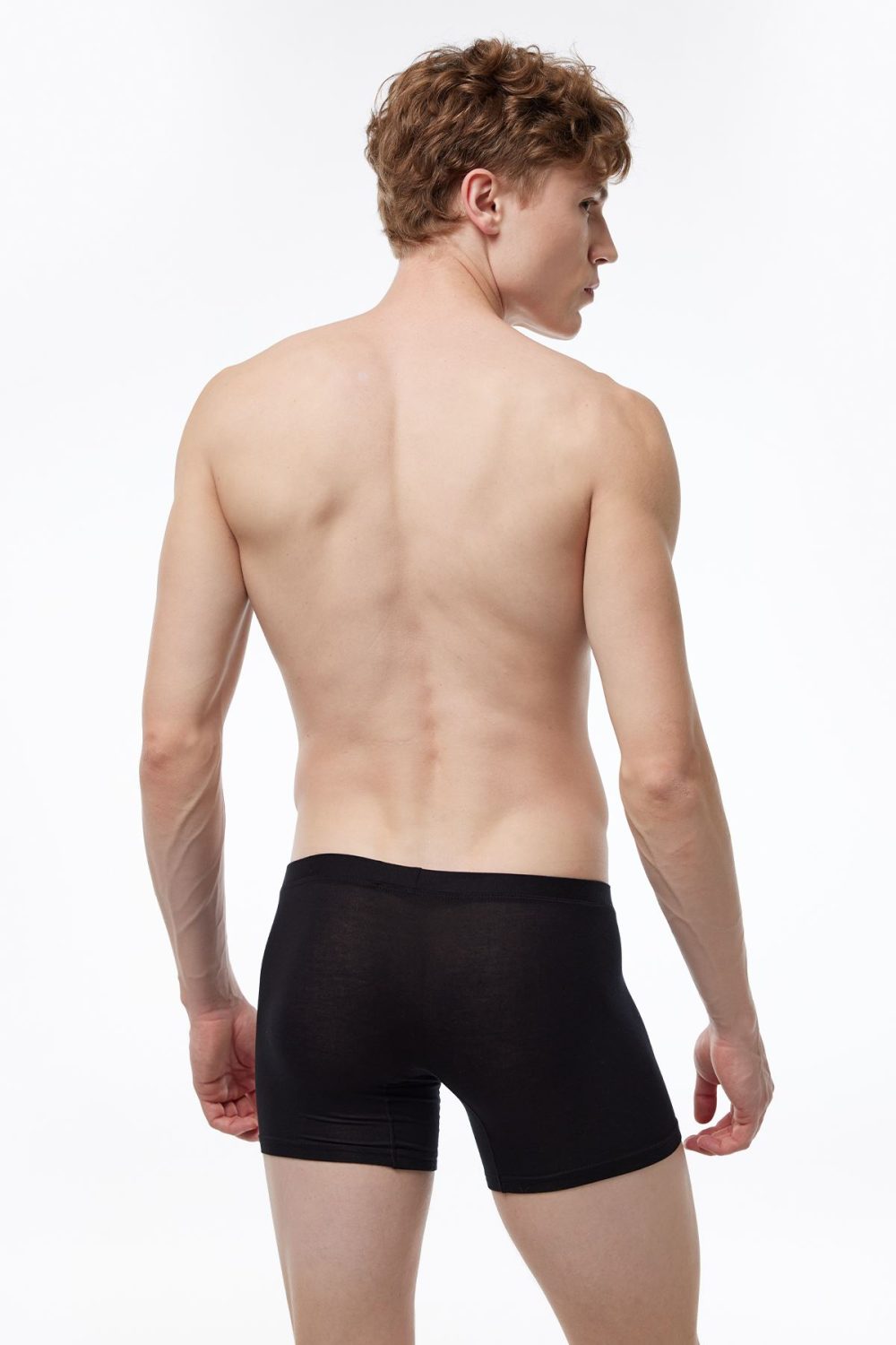 DFN Erkek Siyah Micro Modal Boxer 909 - Görsel 3