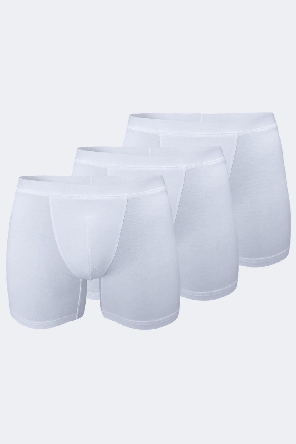 DFN Erkek Beyaz 3 lü Paket Micro Modal Boxer 909