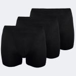 DFN Erkek Siyah 3 lü Paket Micro Modal Boxer 909