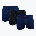 DFN Erkek Desenli Modal Boxer 3 Adet 3M251