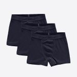 DFN Erkek Çocuk Füme 3 Lü Pamuk Elastan Boxer 3M208