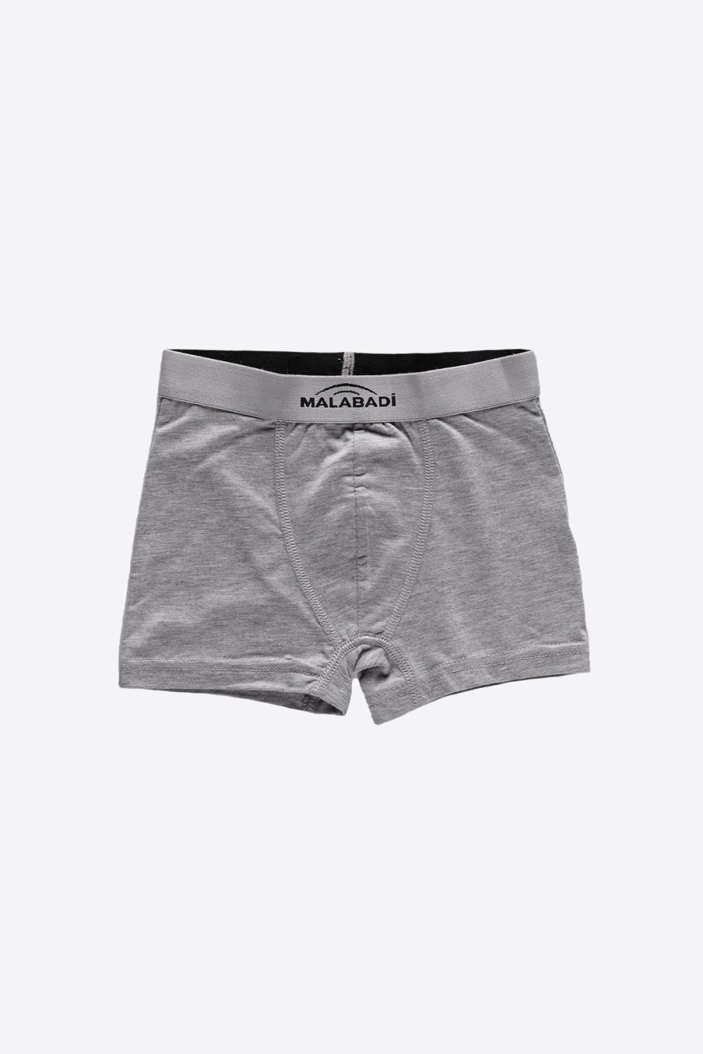 DFN Erkek Çocuk Gri 3 Lü Pamuk Elastan Boxer 3M208 - Görsel 2