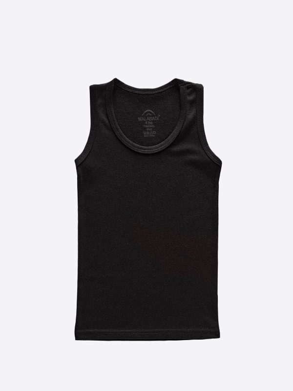 DFN Unisex Çocuk Siyah Viloft Termal Atlet 404