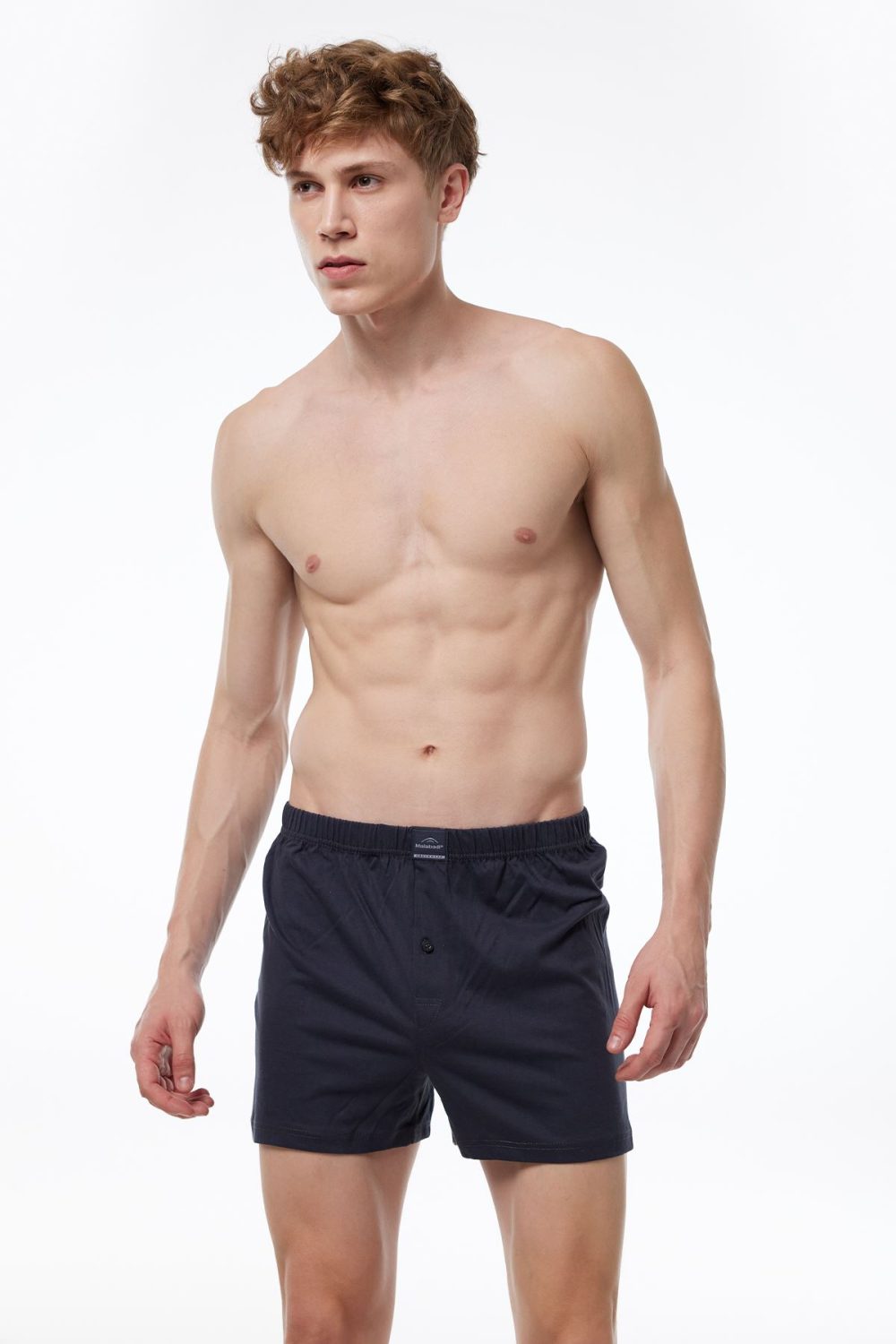 DFN Erkek Karışık Renk 5 Li Geniş Kalıp %100 Pamuk Boxer M240 - Görsel 4
