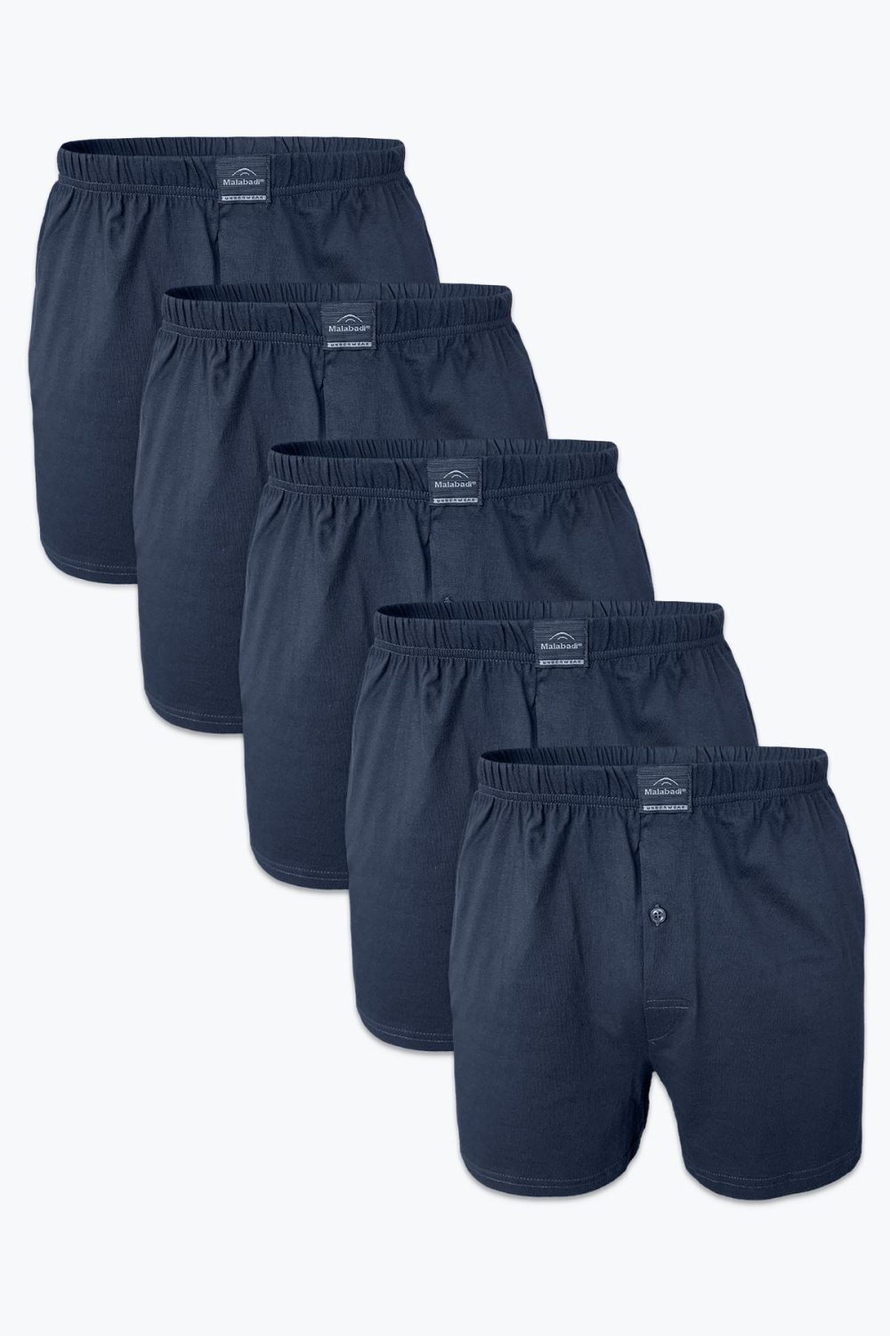 DFN Erkek Füme 5 Li Geniş Kalıp %100 Pamuk Boxer M240
