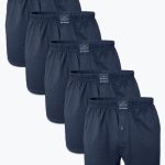 DFN Erkek Füme 5 Li Geniş Kalıp %100 Pamuk Boxer M240