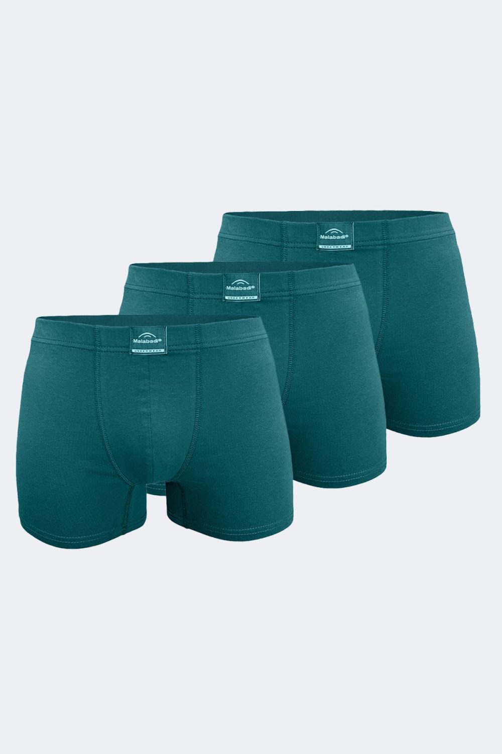 DFN Erkek Yeşil 3 Lü Pamuk Elastan Boxer 3M074