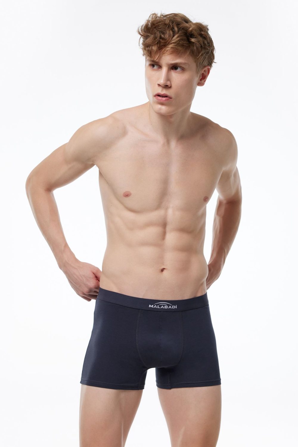 DFN Erkek Karışık Renk 5 Li Pamuk Elastan Boxer 5M075 - Görsel 4