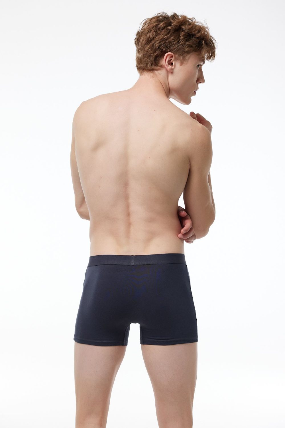 DFN Erkek Füme 5 Li Pamuk Elastan Boxer 5M075 - Görsel 4