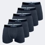 DFN Erkek Antrasit 5 li Pamuk Elastan Boxer 5M075