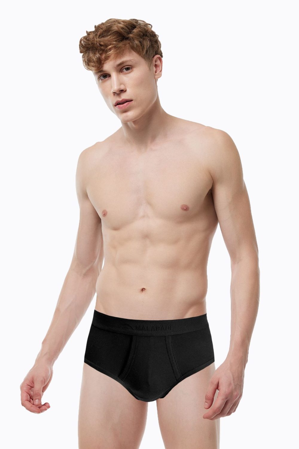 DFN Erkek Siyah Ribana Modal Slip 907