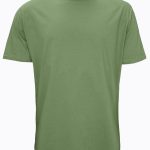 DFN Haki Erkek Tişört Loose Fit / %100 Pamuk Bol Rahat Kesim 6040