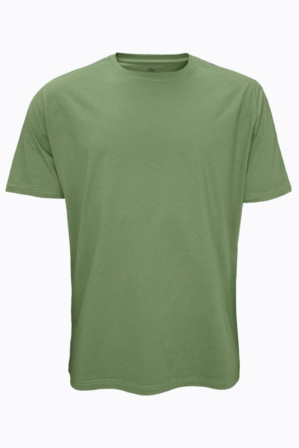 DFN 5 li Paket Haki Erkek Tişört Loose Fit / %100 Pamuk Bol Rahat Kesim 5M6040 - Görsel 2