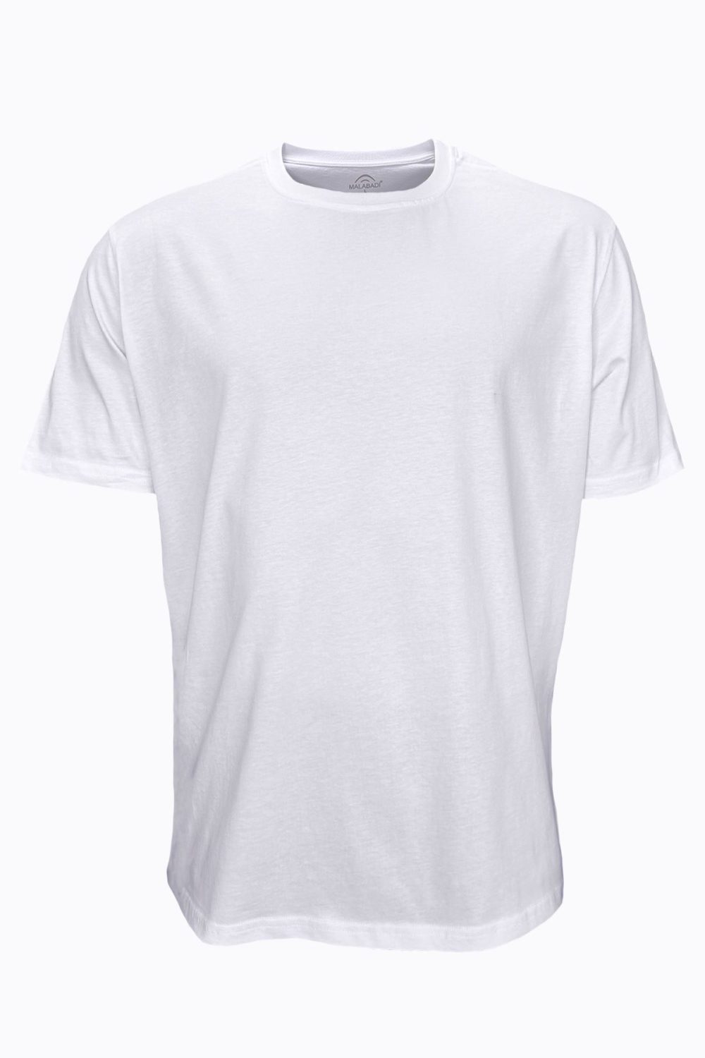 DFN Beyaz 3 lü Paket Erkek Büyük Beden Tişört Loose Fit / %100 Pamuk Bol Rahat Kesim 3M6041 - Görsel 2