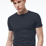 DFN Erkek Füme Yuvarlak Yaka Kısa Kollu Modal T-shirt Body 030