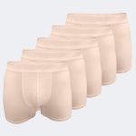 DFN Erkek Ten Rengi 5 li Paket Milan Modal Boxer 014