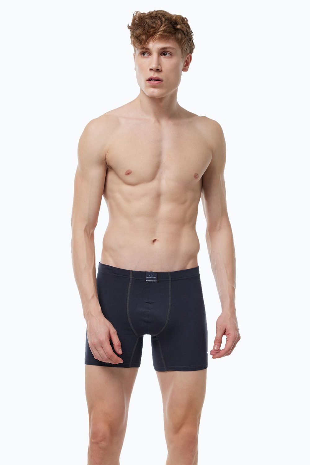 DFN Erkek 3 lü Füme Premium Collection Modal Uzun Boxer 3M250 - Görsel 3