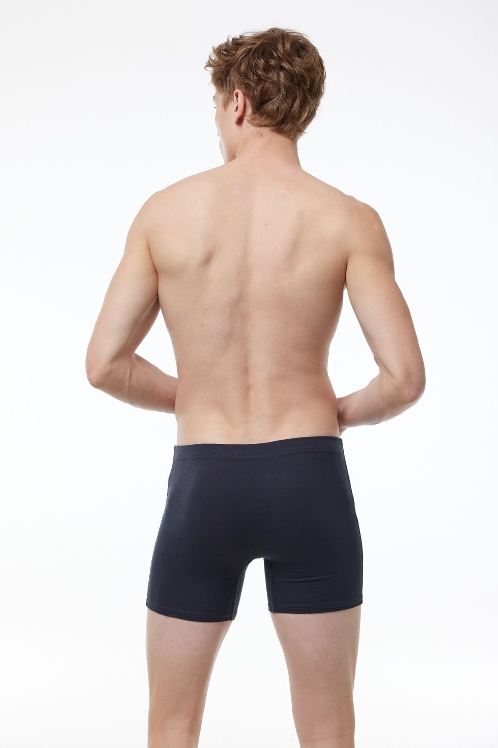 DFN Erkek 3 lü Füme Premium Collection Modal Uzun Boxer 3M250 - Görsel 4