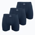 DFN Erkek 3 lü Füme Premium Collection Modal Uzun Boxer 3M250