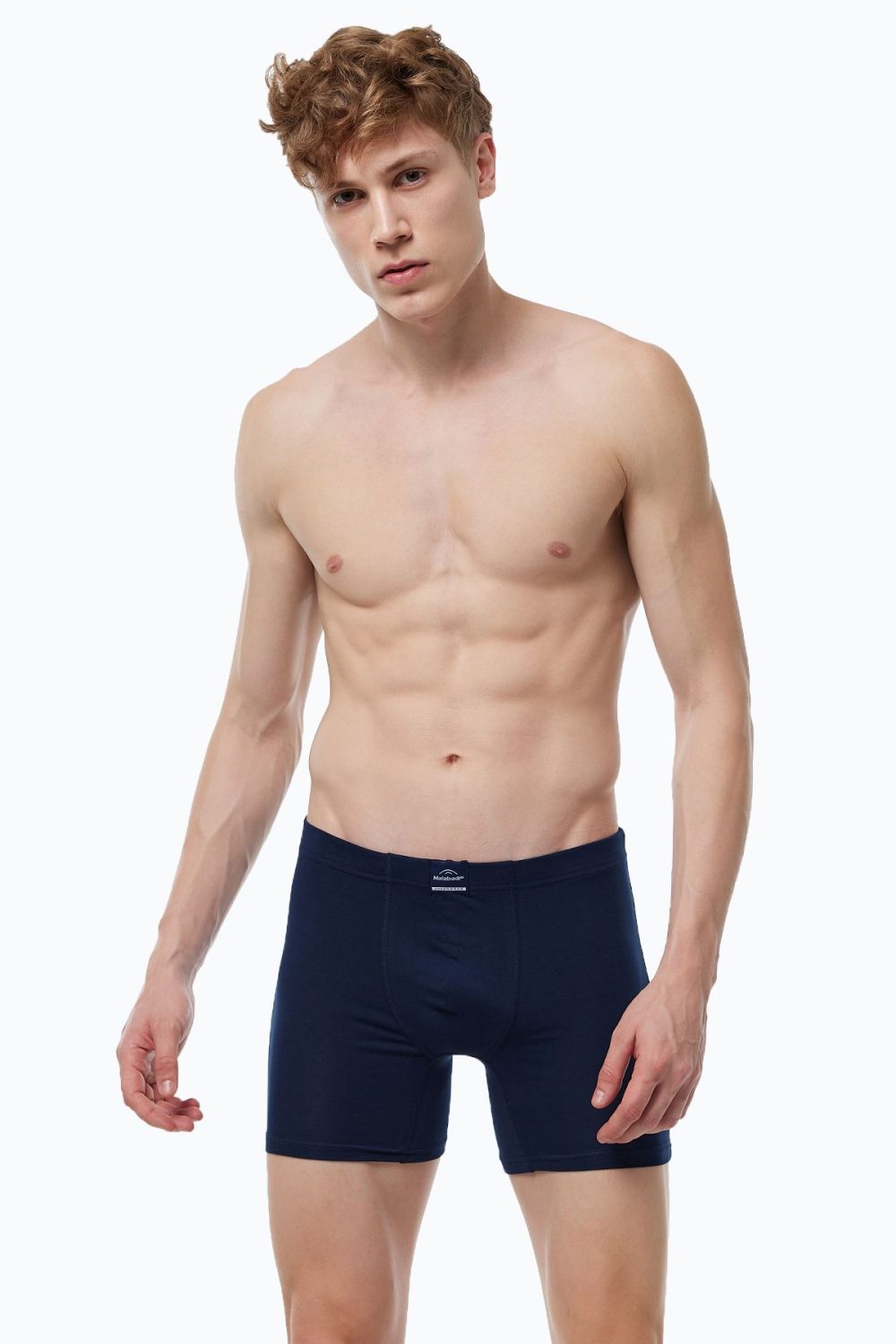 DFN Erkek 3 lü Lacivert Premium Collection Modal Uzun Boxer 3M250 - Görsel 2