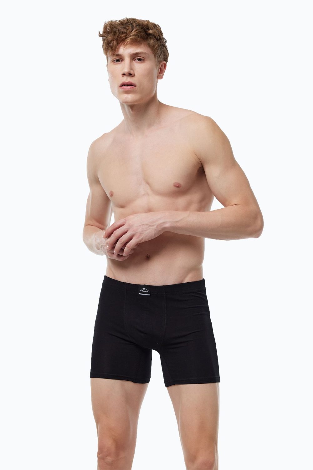 DFN Erkek Siyah Premium Collection Modal Uzun Boxer 250 - Görsel 2